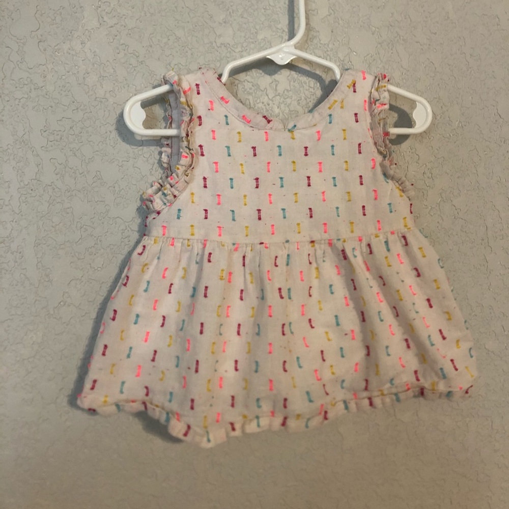 3T ruffle tank top